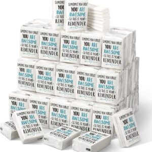120-Pack Motivational Pocket Tissues