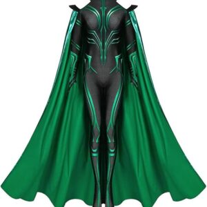 Adult Women’s Hela Cosplay Costume – Jumpsuit Bodysuit for Halloween