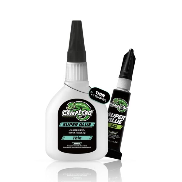 Thin Super Glue Gel, 1 oz, Fast, Strong, for Plastic & Wood
