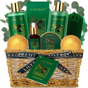 Eucalyptus Spa Gift Basket (10-Piece)