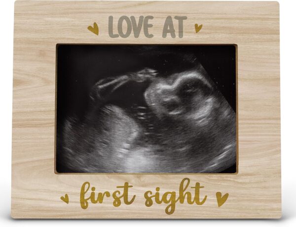 Love at First Sight Photo Frame – 5x7" Gender Reveal & First Mother's Day Gift