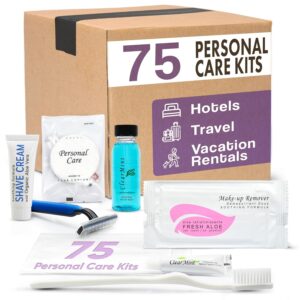 75-Piece Travel Toiletries Kit