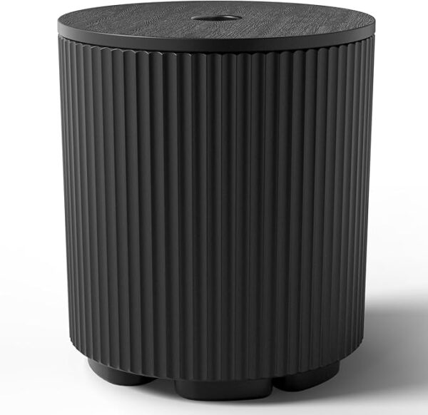 Outdoor Side Table with Umbrella Base, Fits up to 1.5" Pole, Weighted Stand & Drink Table Combo - Image 3