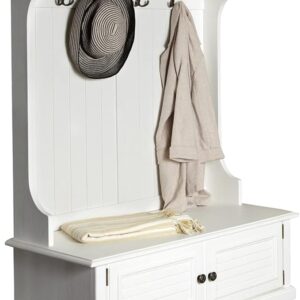 Bermuda White Hall Tree by Home Styles
