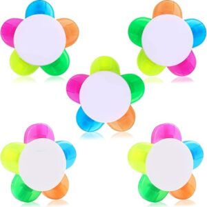 5-in-1 Petals Flower-Shaped Watercolor Highlighters.