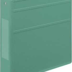 2" Heavy-Duty 3-Ring Binder, Side Opening, Waterproof, BPA-Free, Holds 300 Sheets