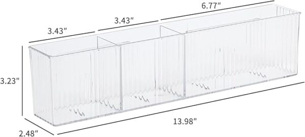 2-Pack Clear Magnetic Whiteboard Marker Holders for Home & Office - Image 3