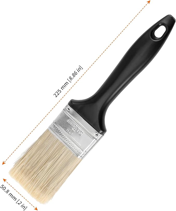 20-Pack 2" Paint Brushes for Wall, Trim, Furniture, Fence & DIY - Image 2