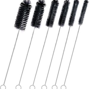 Straw Cleaner Brush Set – 6-Pack 12" Brushes for Bottles, Coffee Makers, Glasses