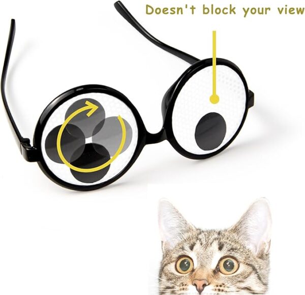 Googly Eyes Glasses, 6PCS Funny Shaking Novelty Costume Accessories for Parties - Image 3
