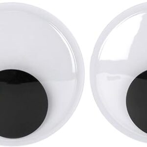 6" Giant Self-Adhesive Googly Eyes, 2PCS for DIY Crafts & Decorations