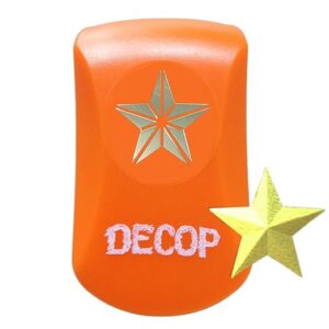 Embossed Craft Punch 25mm (1inch) 3D Star Small