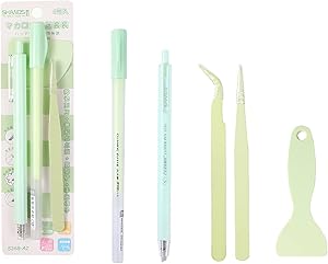 Scrapbooking Tool Set – Glue Tweezer, Shovel, Cutter & Pen for Crafts