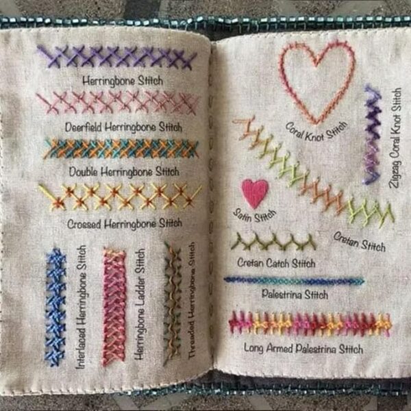 2025 New Stitch Book: DIY & Beginner Embroidery/Sewing Guide. - Image 3