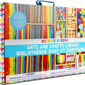Kid Made Modern Arts and Crafts Kit: 1000+ Pieces DIY Supplies.