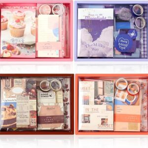Christmas Aesthetic Scrapbooking Supplies Kit (1388 Pcs)