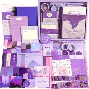 Scrapbooking Supplies Kit (351 PCS) - Moonlight