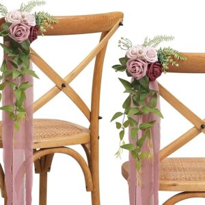 Wedding Pew Flowers with Eucalyptus - 10 Pack