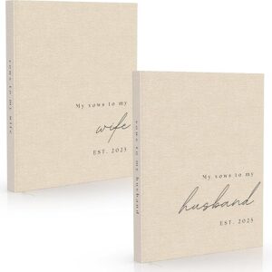 2-Pack Personalized 2025 Vow Books