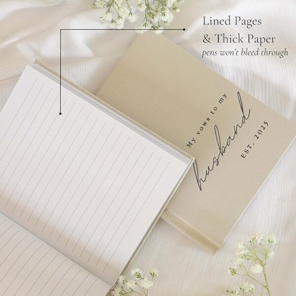 2-Pack Personalized 2025 Vow Books - Image 2