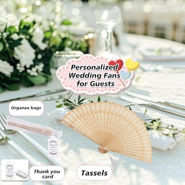 50 Gold Foil Tent Cards - 2x3.5" - Image 3