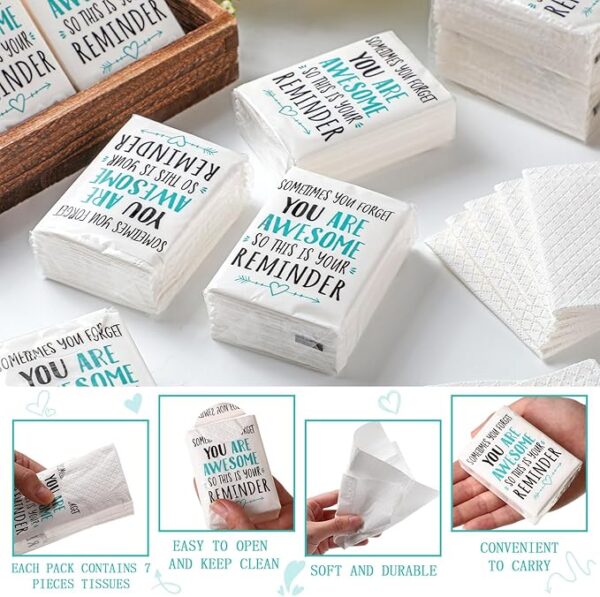 Motivational Facial Tissue Packs (Bulk) - Image 3