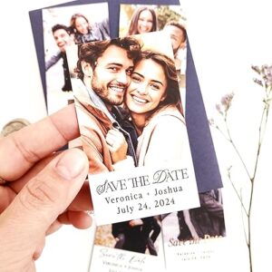 Personalized Photo Save The Date Magnets