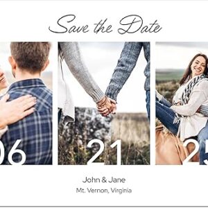 Personalized Save the Date Cards – Custom Wedding Announcements
