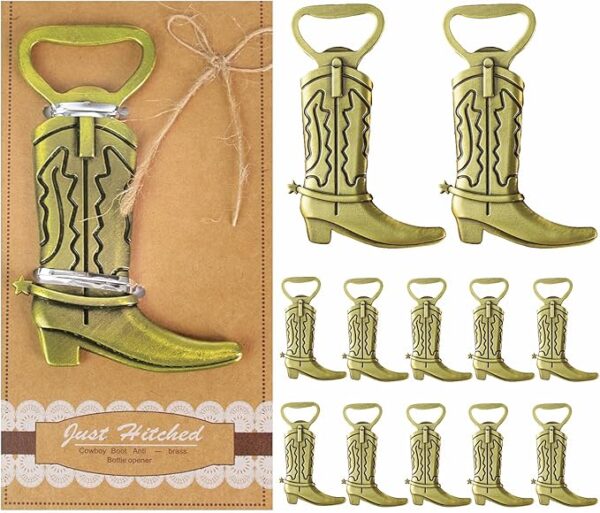 Cowboy Boot Bottle Openers (50-Pack)