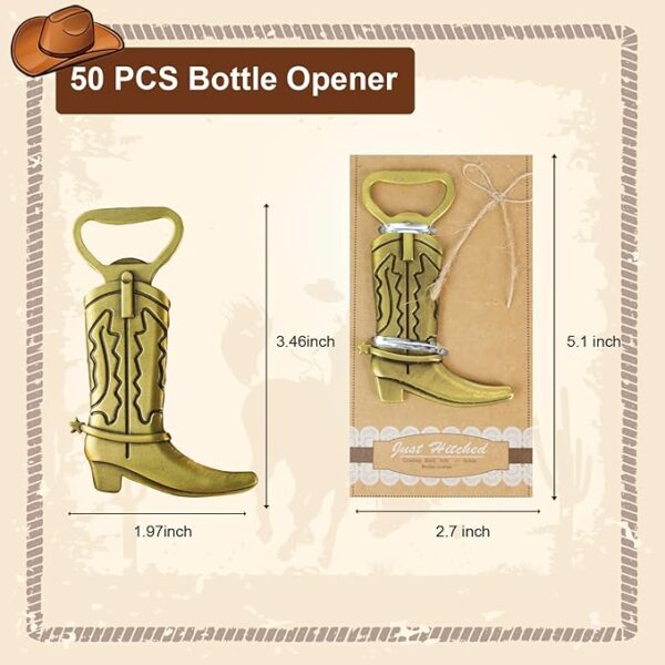 Cowboy Boot Bottle Openers (50-Pack) - Image 2