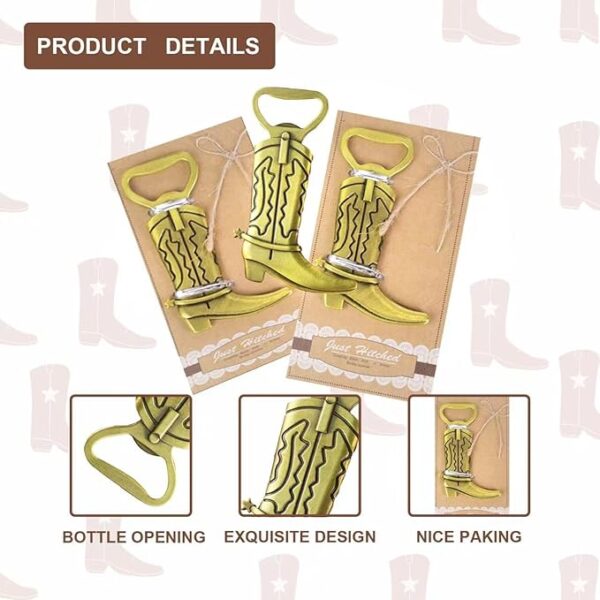 Cowboy Boot Bottle Openers (50-Pack) - Image 4