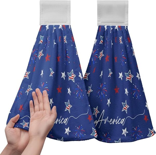 Patriotic Kitchen Towels - Set of 2