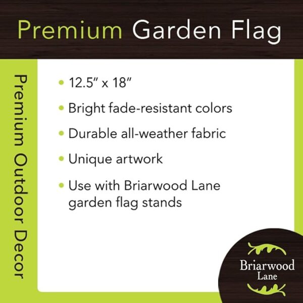 Goldfinch & Sunflowers Garden Flag - Image 4