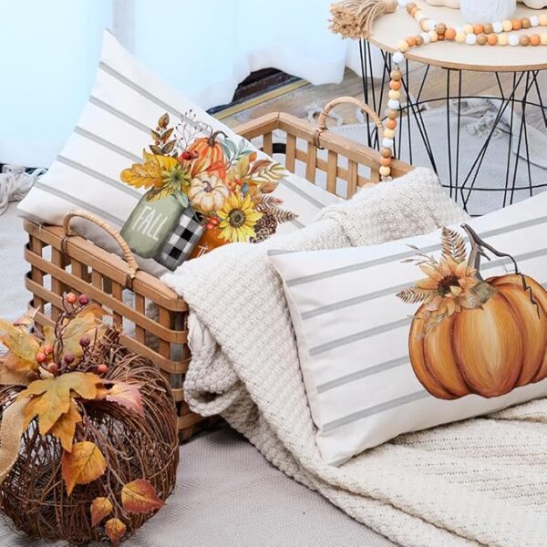 Fall Decorative Pillow Covers (Set of 4) - Image 4