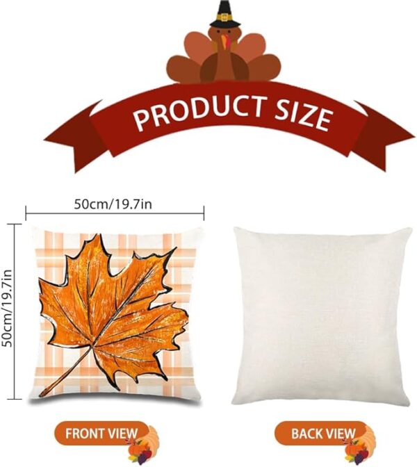 Fall Farmhouse Pillow Covers (Set of 4) - Image 2