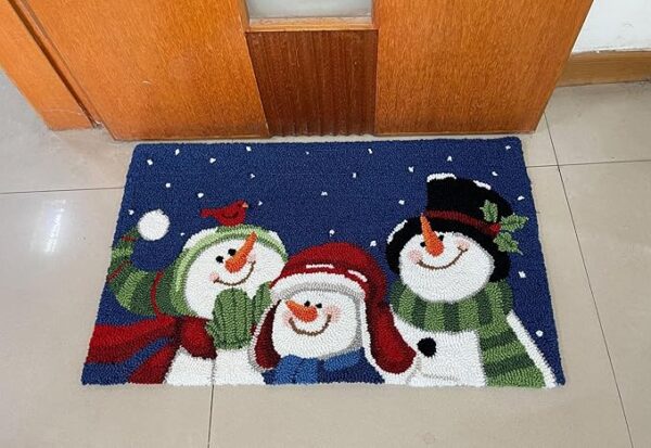 Snowman Family Accent Rug - Image 4