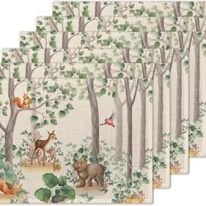 Winter Forest Placemats (Set of 6)