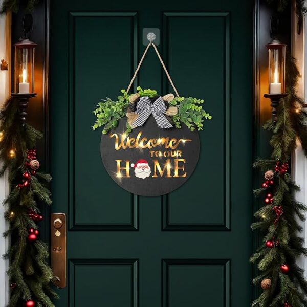 Interchangeable Seasonal Welcome Sign - Image 2