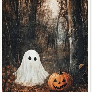 Spooky Forest Halloween Poster - 24x36in