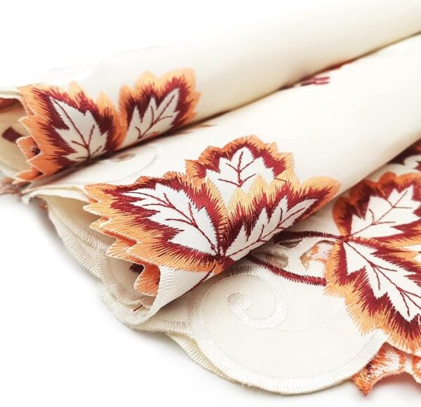 Maple Leaf Fall Table Runner - 15x67 Inch - Image 4