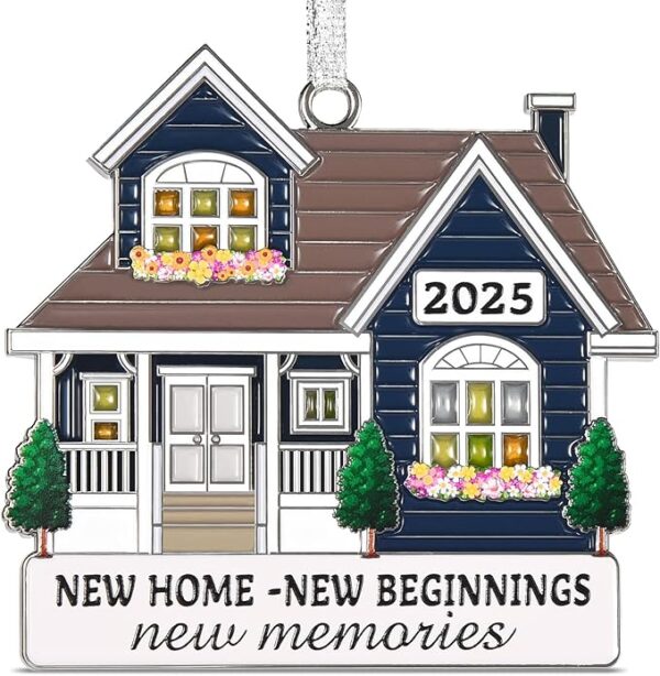 First House Ornament 2025 - New Home, New Beginnings