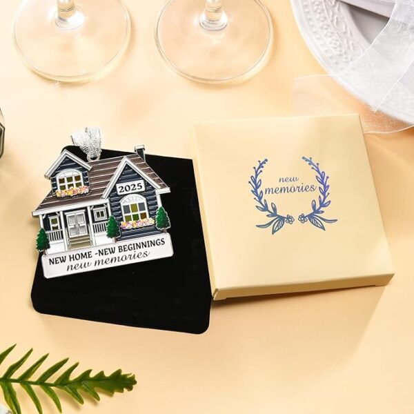 First House Ornament 2025 - New Home, New Beginnings - Image 2