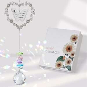 New Home Sun Catcher - Heart-Shaped Wreath
