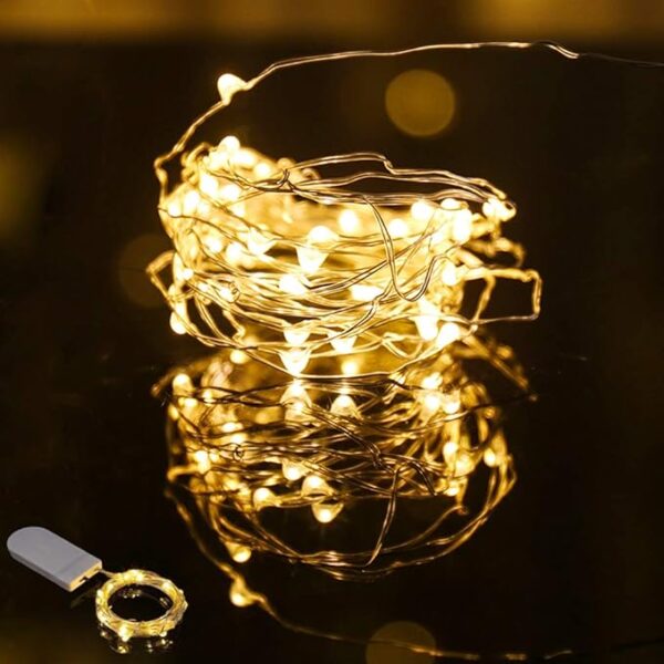 18-Pack LED Party Balloons with String Lights (Warm White) - Image 3