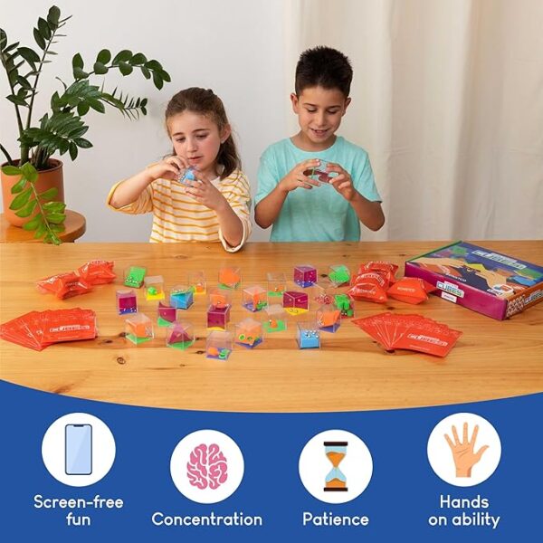 Brain Teaser Puzzle Cubes – 30-Pack Party Favors & Goodie Bag Stuffers for Kids Ages 3-8, Birthday & Classroom Prizes - Image 4