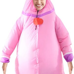 Inflatable Unicorn Rider Costume – Unisex Blow-Up Halloween Costume for Men & Women
