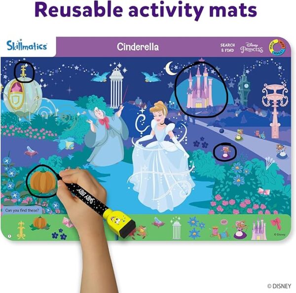 Skillmatics Disney Princess Search & Find Game (Ages 3-6) - Image 4