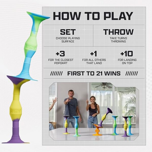 Suction Cup Throwing Game with Wigglenobber Target - Image 4