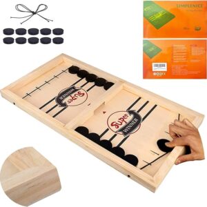 Fast Sling Puck Game – Paced Sling Board Game for Kids & Adults