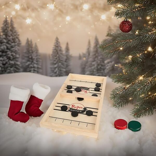 Fast Sling Puck Game – Paced Sling Board Game for Kids & Adults - Image 4